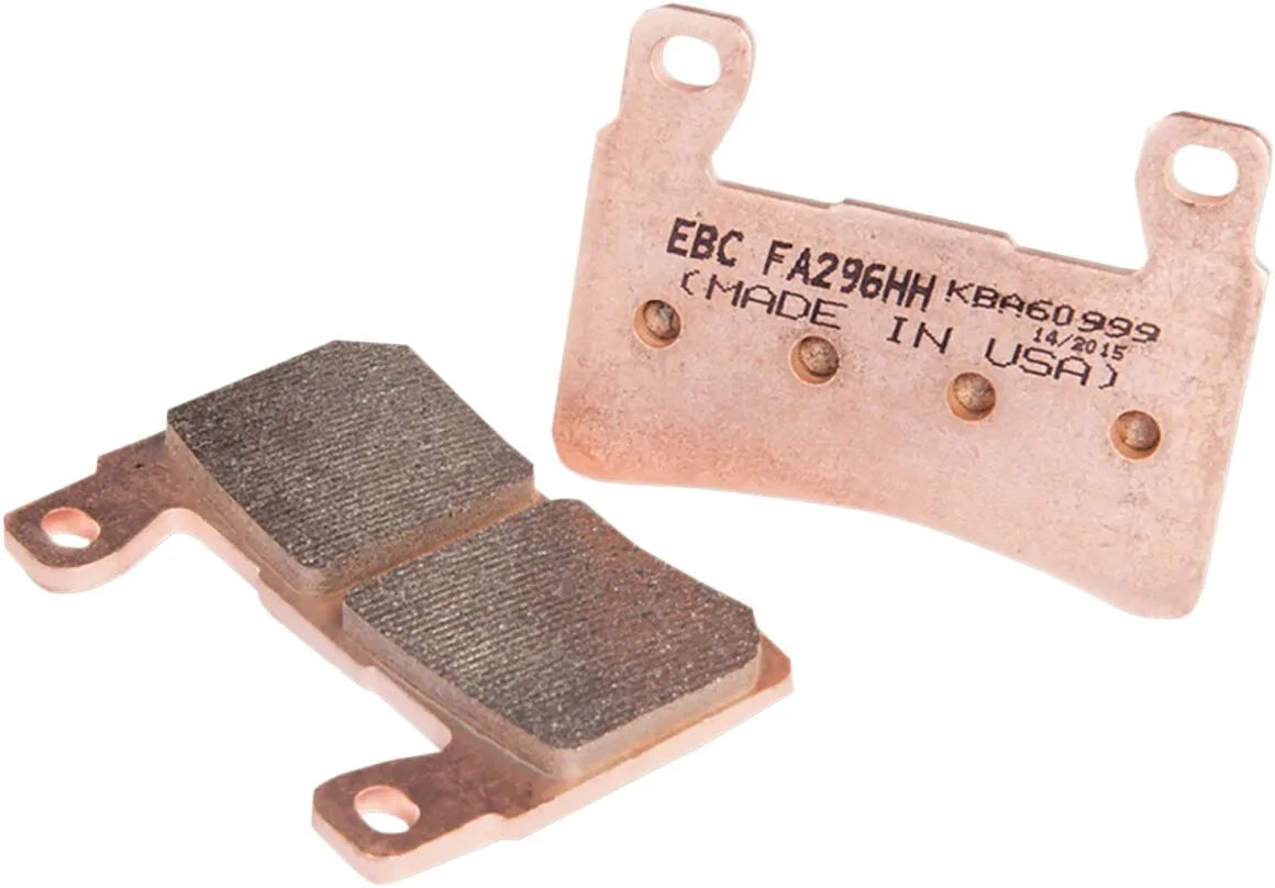 Ebc Fa296hh Sintered Brake Pads For Harley/buell - Front