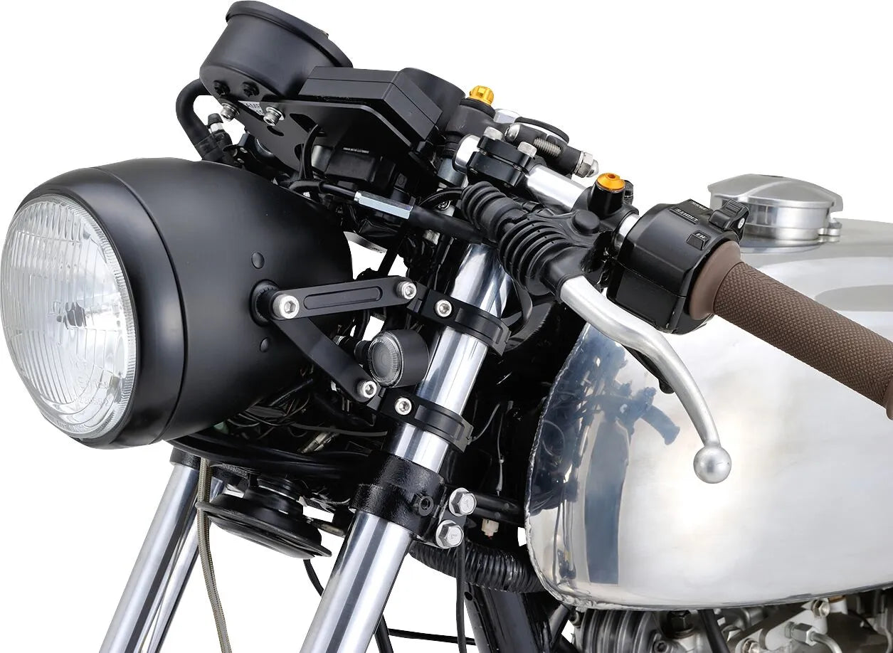 Daytona Headlight Bracket Set - Adjustable Aluminum