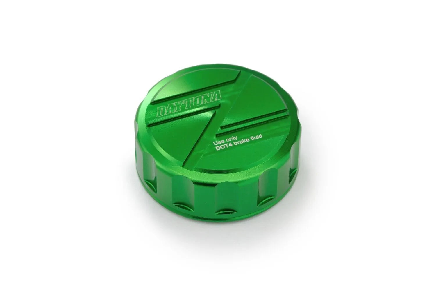 Daytona Rear Master Cylinder Cap - Green Anodized