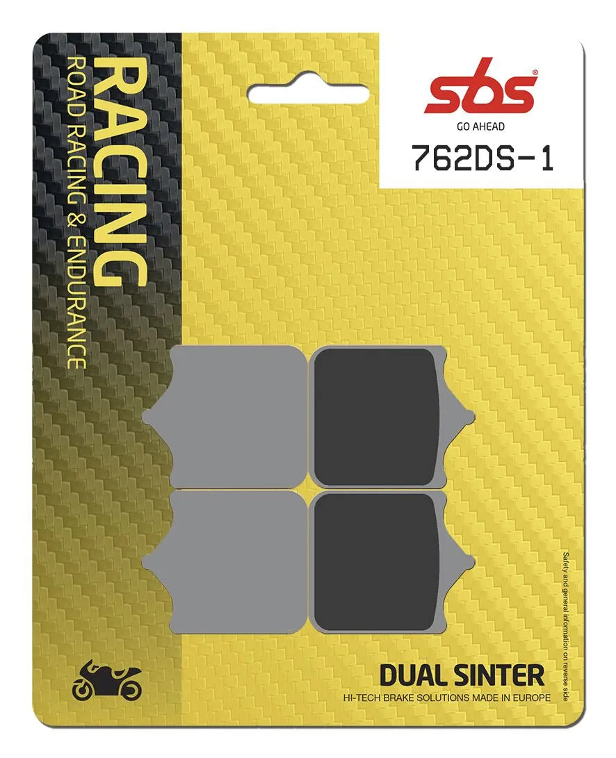 Sbs Ds Racing Dual Sintered Brake Pads - Front
