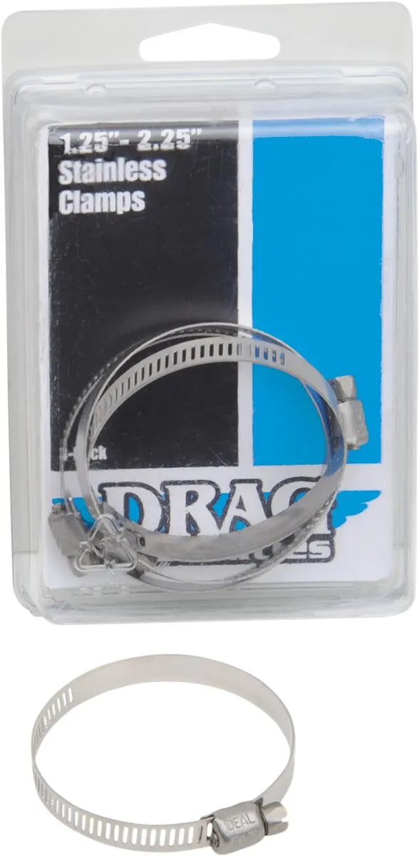 Drag Specialties Exhaust Worm Clamp For 1-1/4" To 2-1/4"