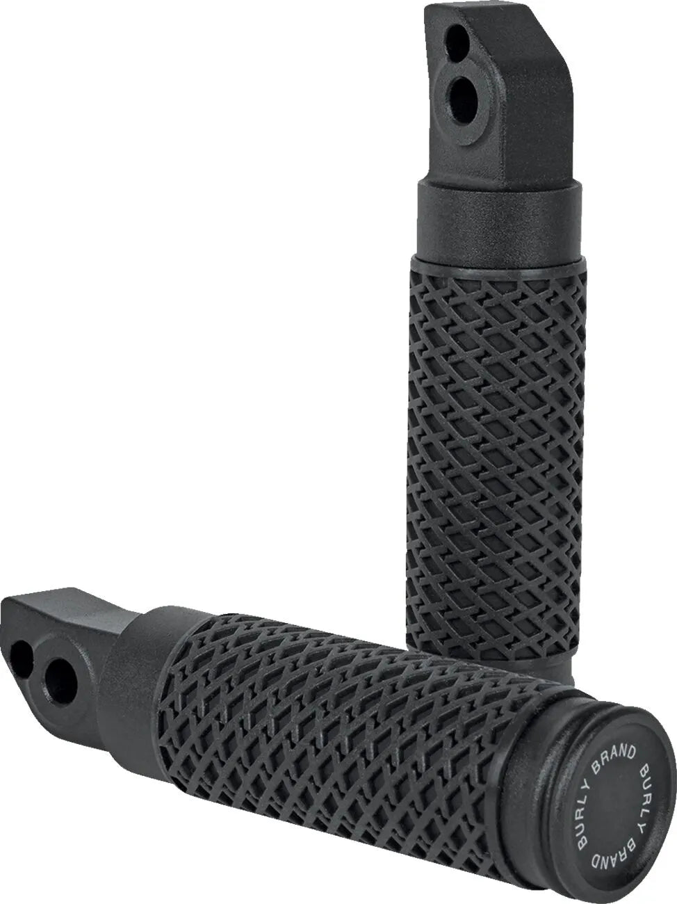 Burly Brand Slash Cut Foot Pegs - Black