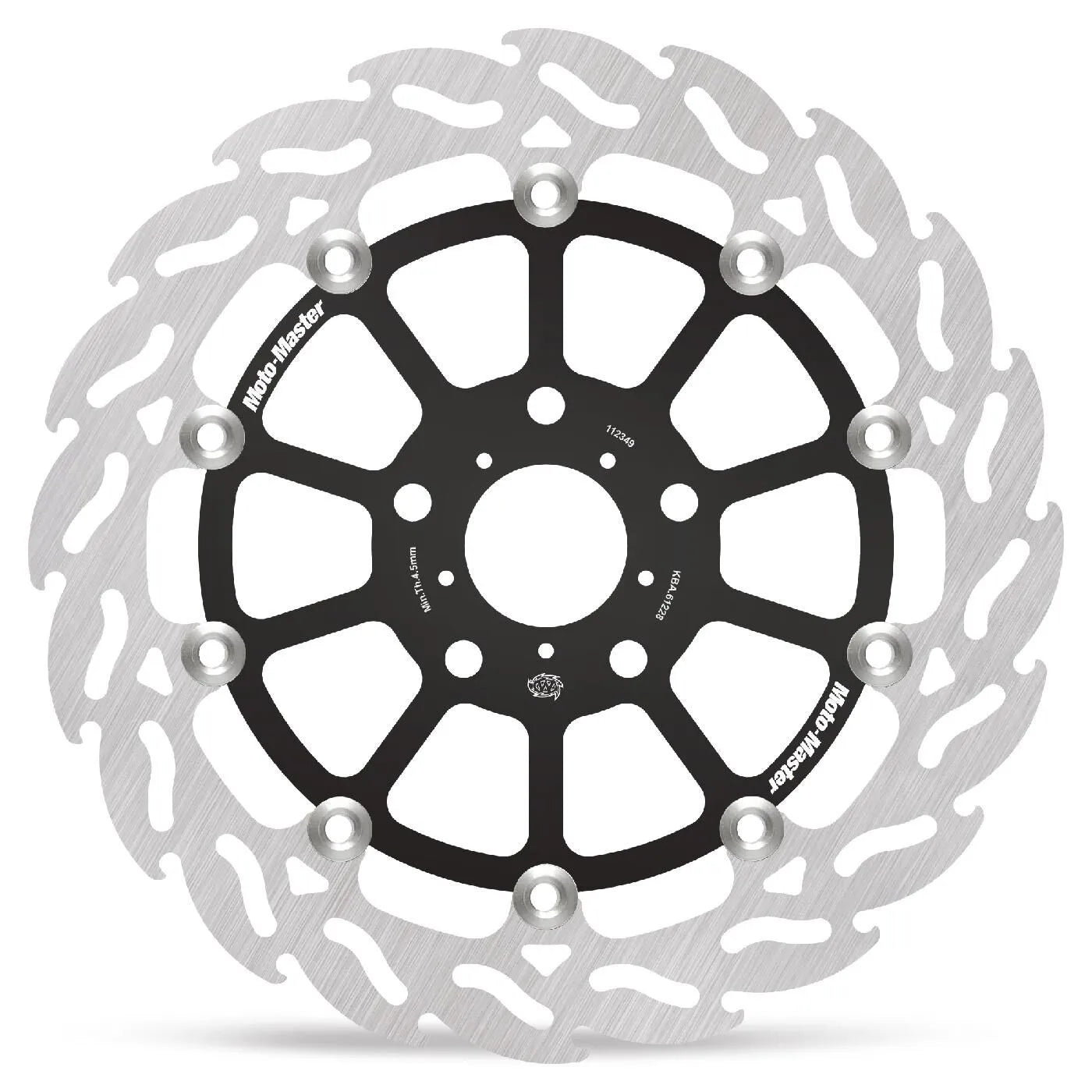 Moto-master Flame Series Floating Brake Rotor - Front