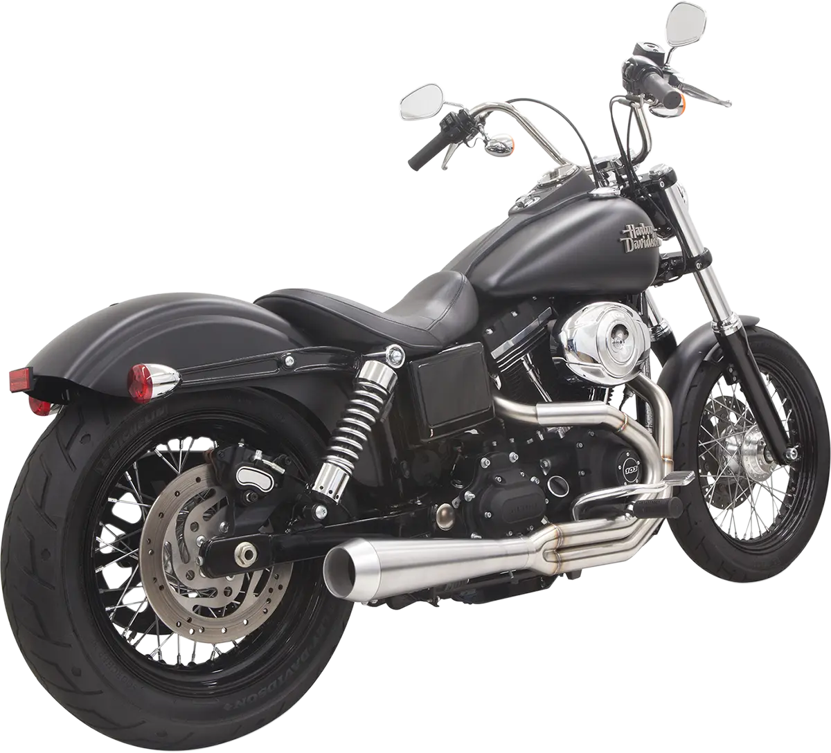 Bassani Xhaust Road Rage Iii 2:1 Exhaust For Harley-davidson