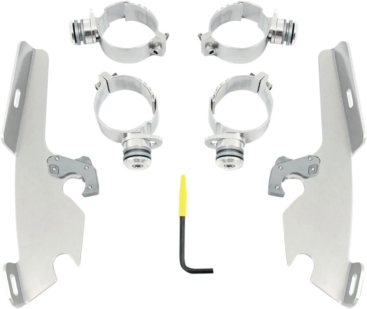 Memphis Shades Windshield Trigger-lock Complete Mount Kit