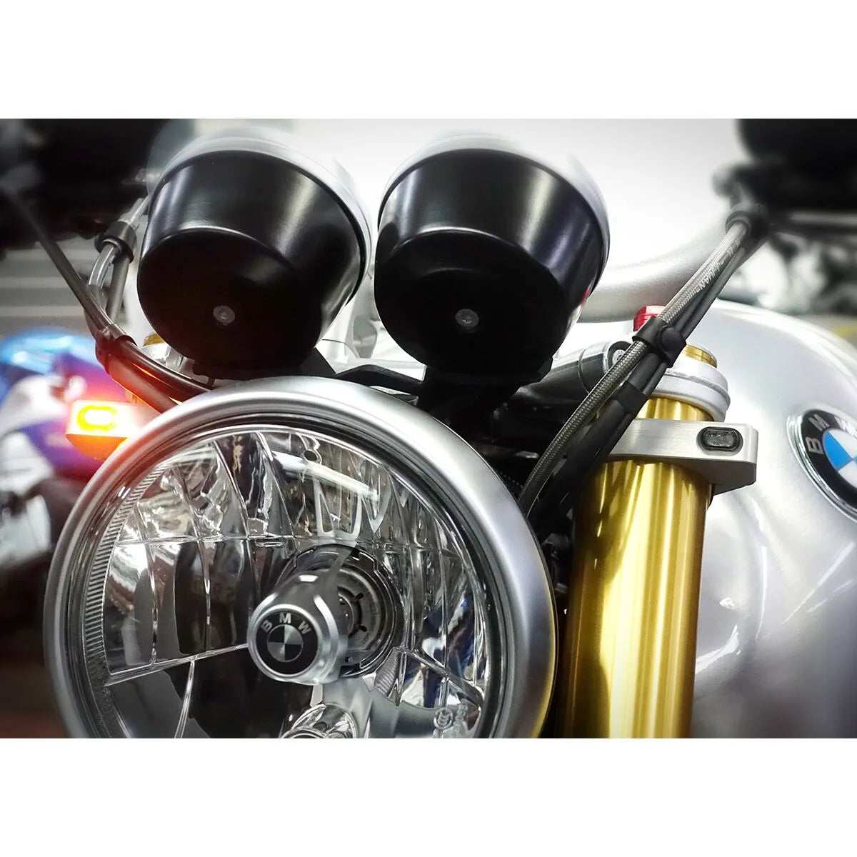 Heinz Bikes Led Turn Signals - 47-49mm Forks