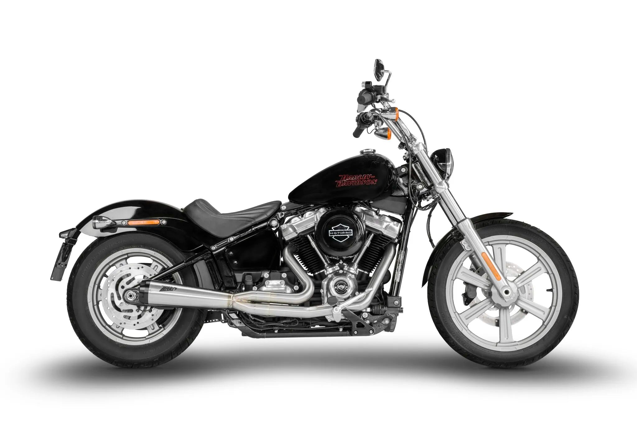 Zard 2:1 Full Exhaust System For H-d Softails - ECE Street Legal & Approved - ECE Street Legal Approved