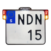 Heinz Bikes 3-in-1 License Plate Holder For Eu