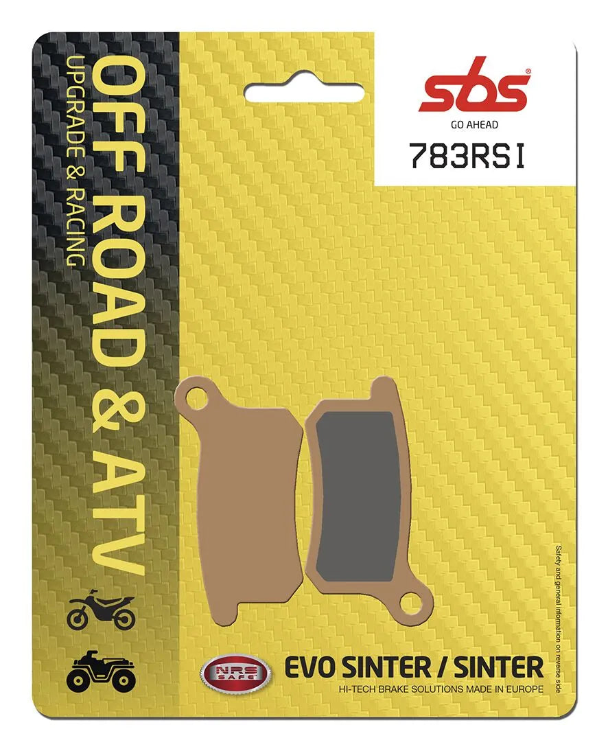 Sbs Rsi Offroad Racing Sintered Brake Pads - Front & Rear