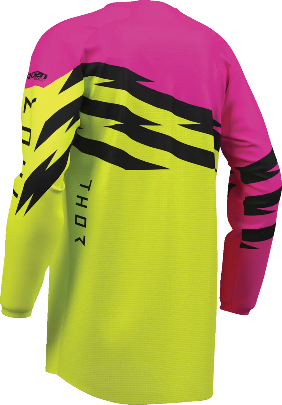 Thor Launchmode Shockie Youth Jersey Acid Fuchsia