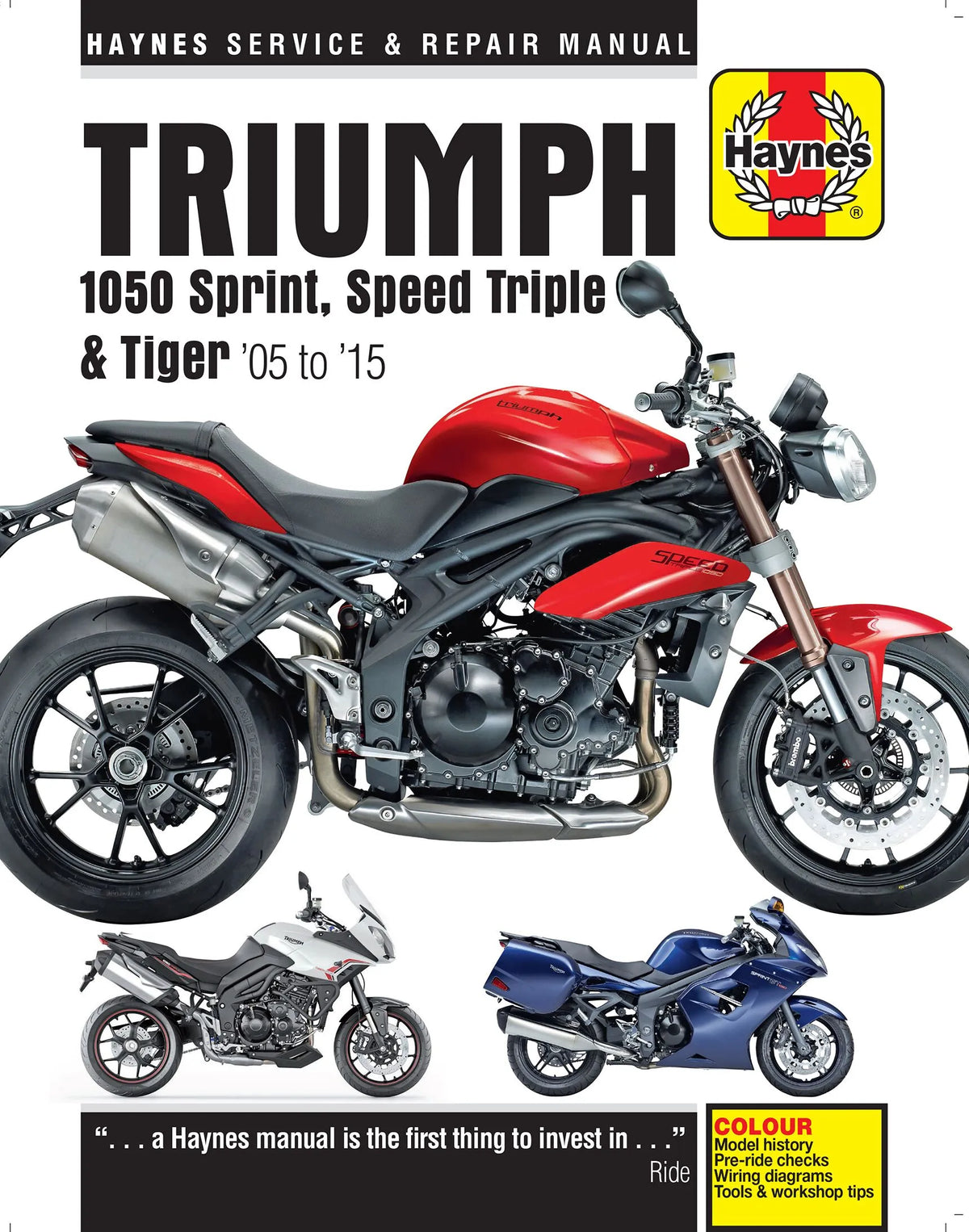 Haynes Triumph 1050 Sprint ST/GT Service Manual