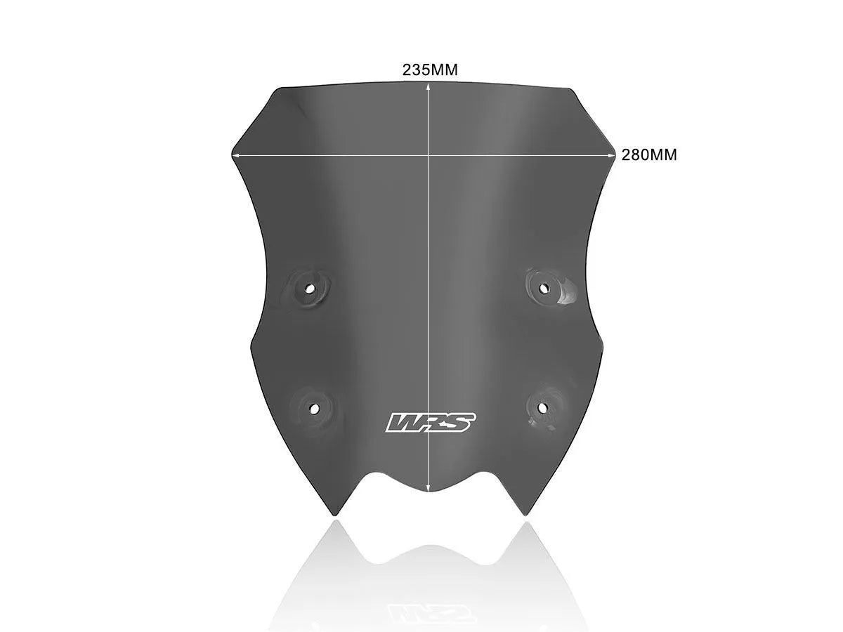 Wrs Windscreen - Dark Smoke Finish
