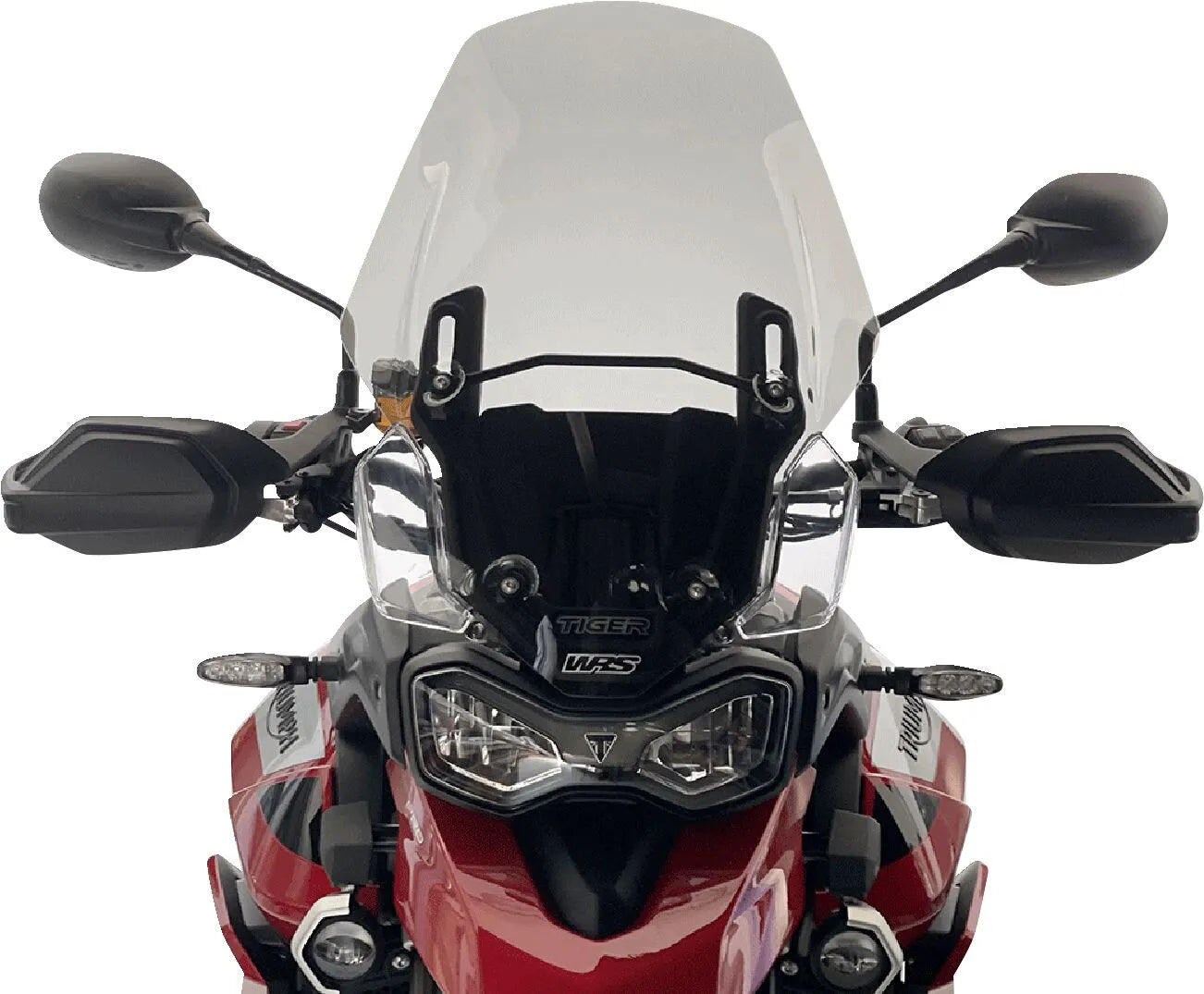 Wrs Smoke Windscreen - Enhanced Rider Protection