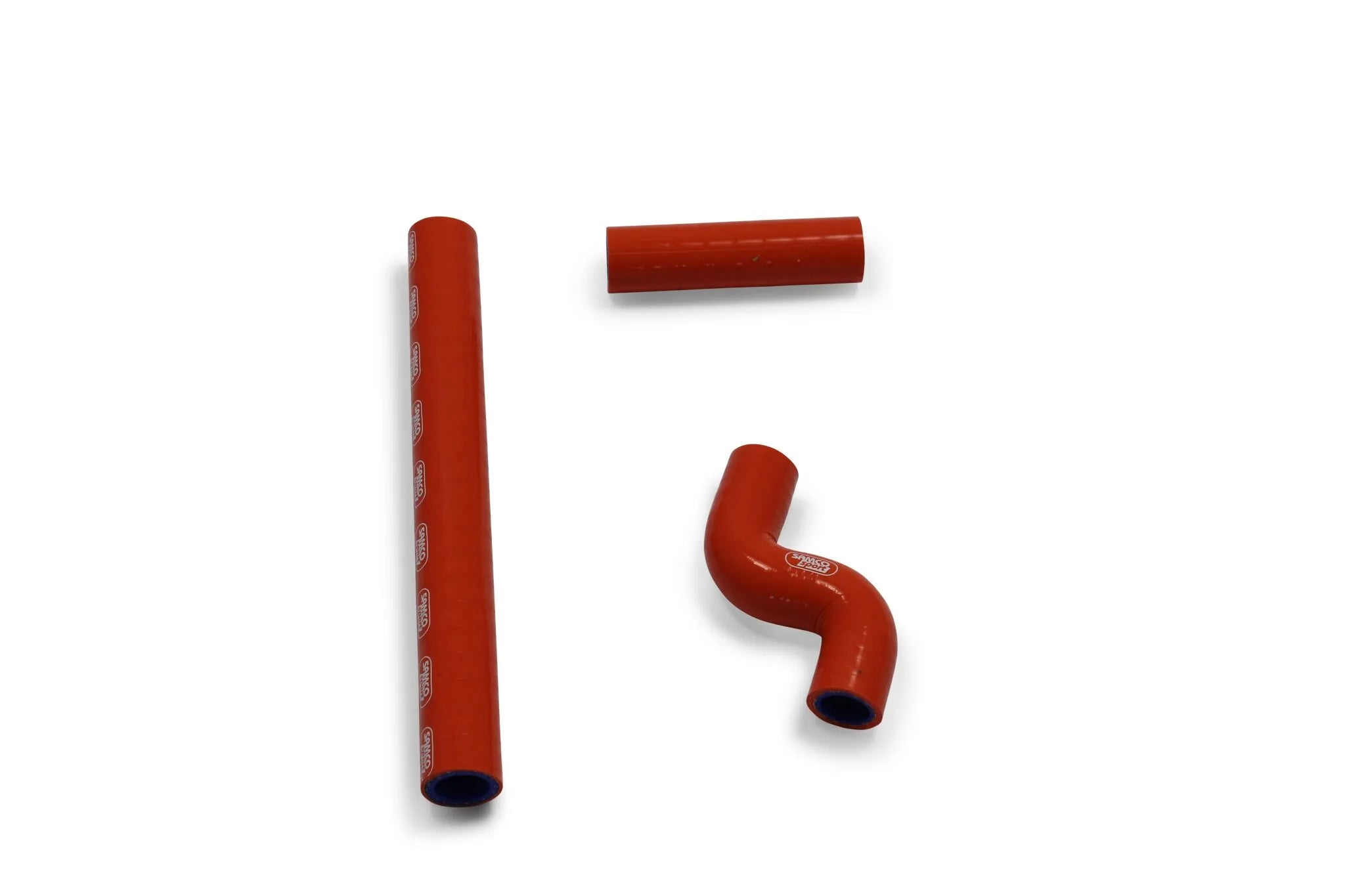 Samco Sport Radiator Hose Kit - Orange Silicone