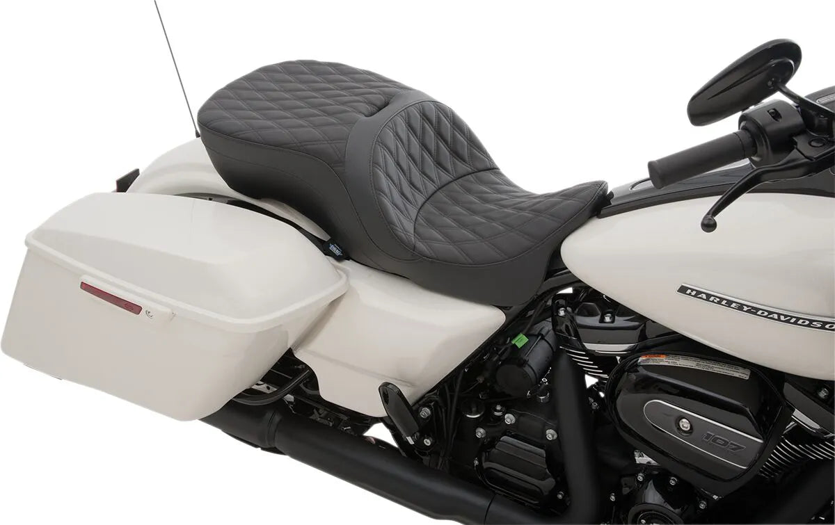 Drag Specialties Large Touring Seat - For Harley Davidson