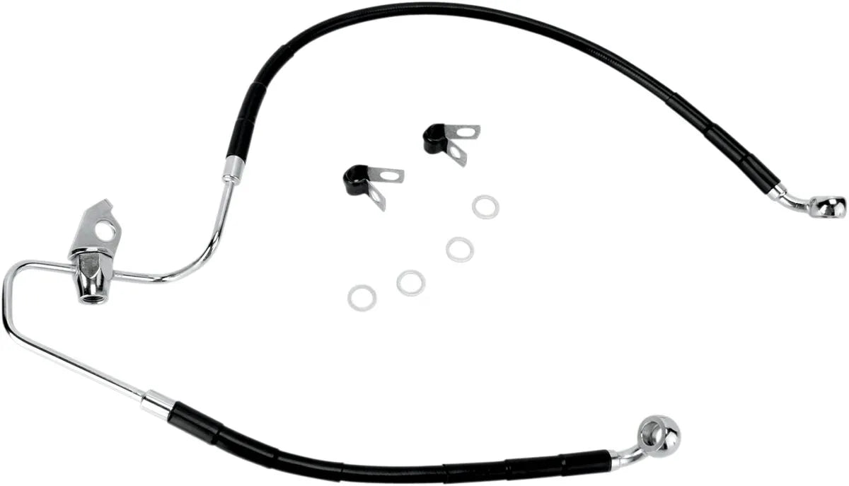 Drag Specialties Stainless Steel Brake Line Kit