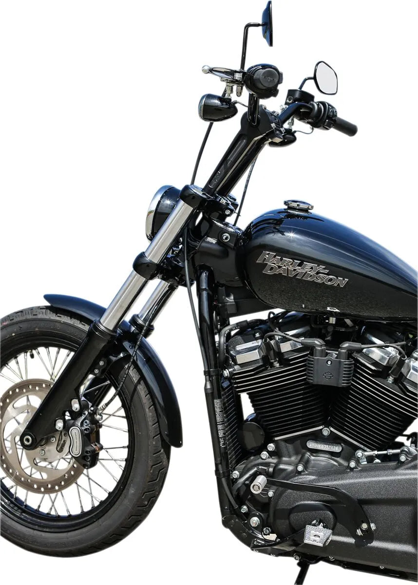 Thrashin Supply 8" Black Handlebar Risers