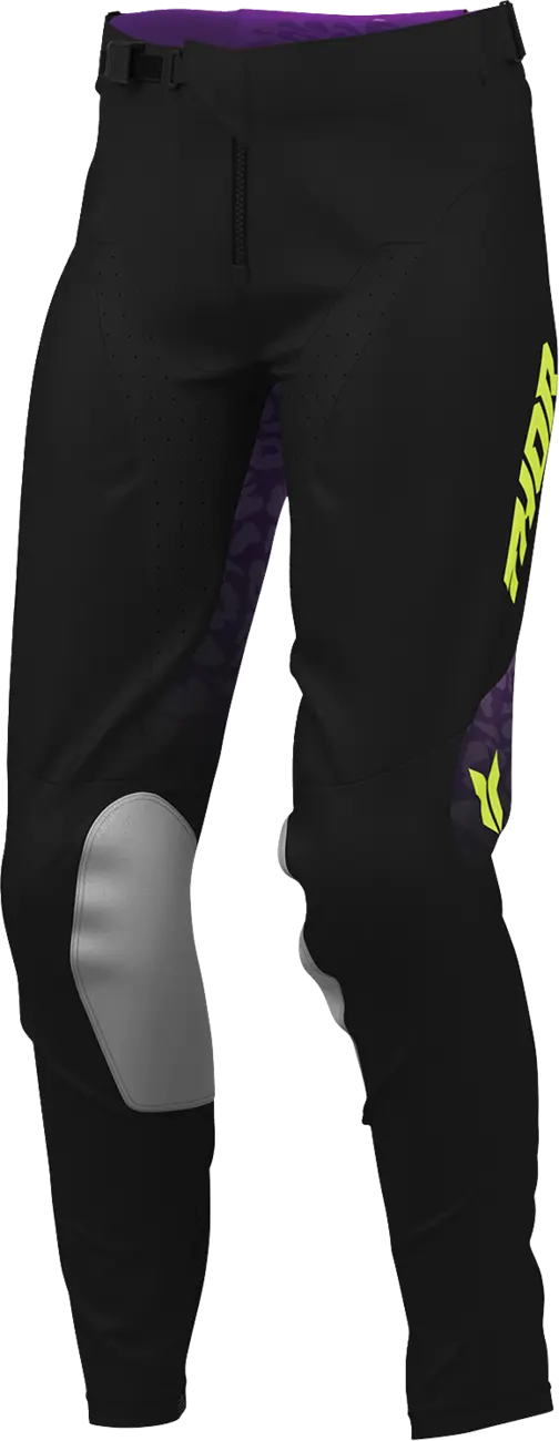 Thor Launchmode Spotted Pants Black/Purple 7/8
