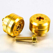 Pro Bolt Aluminium Bar Ends - Gold