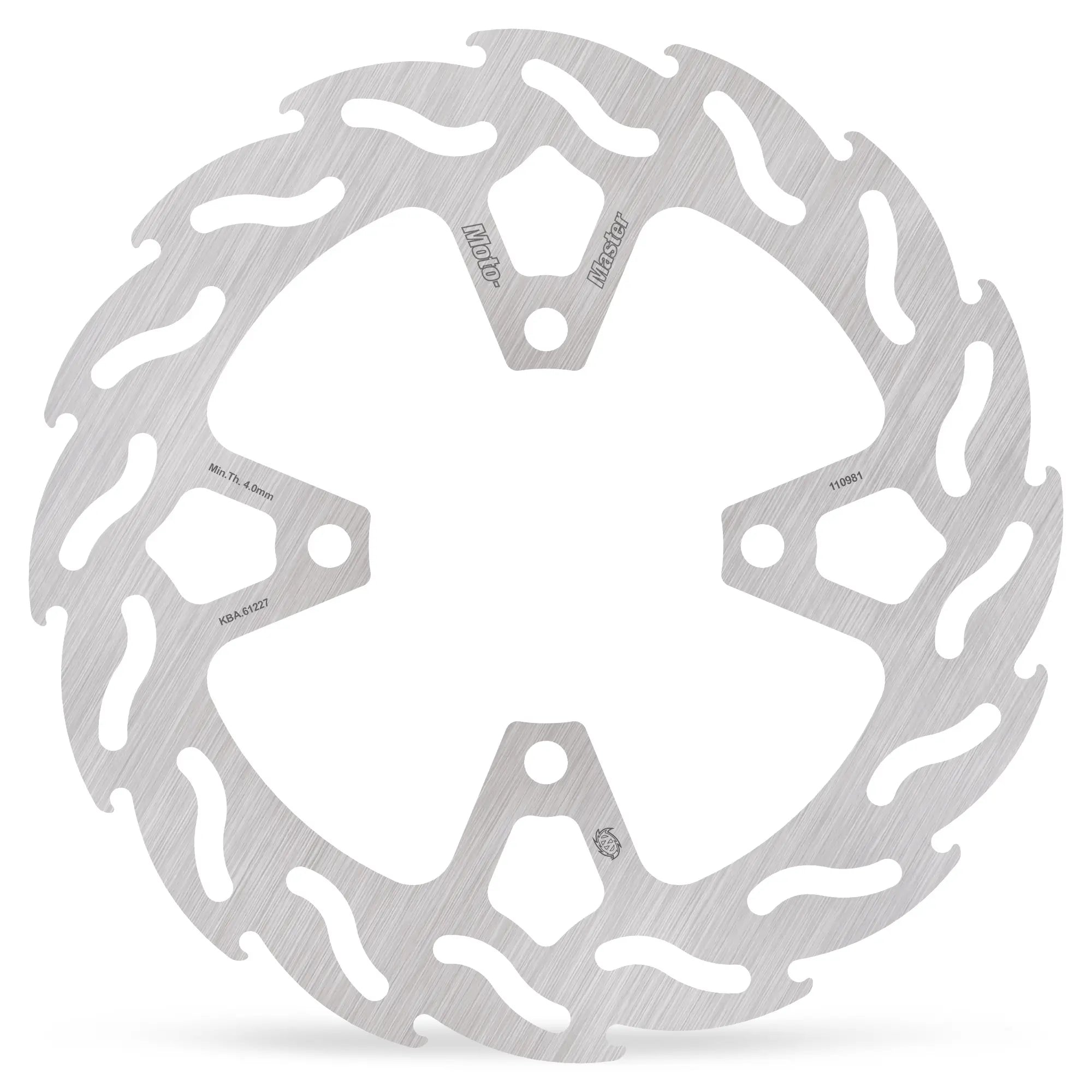 Moto-master Flame Fixed Brake Rotor - Rear