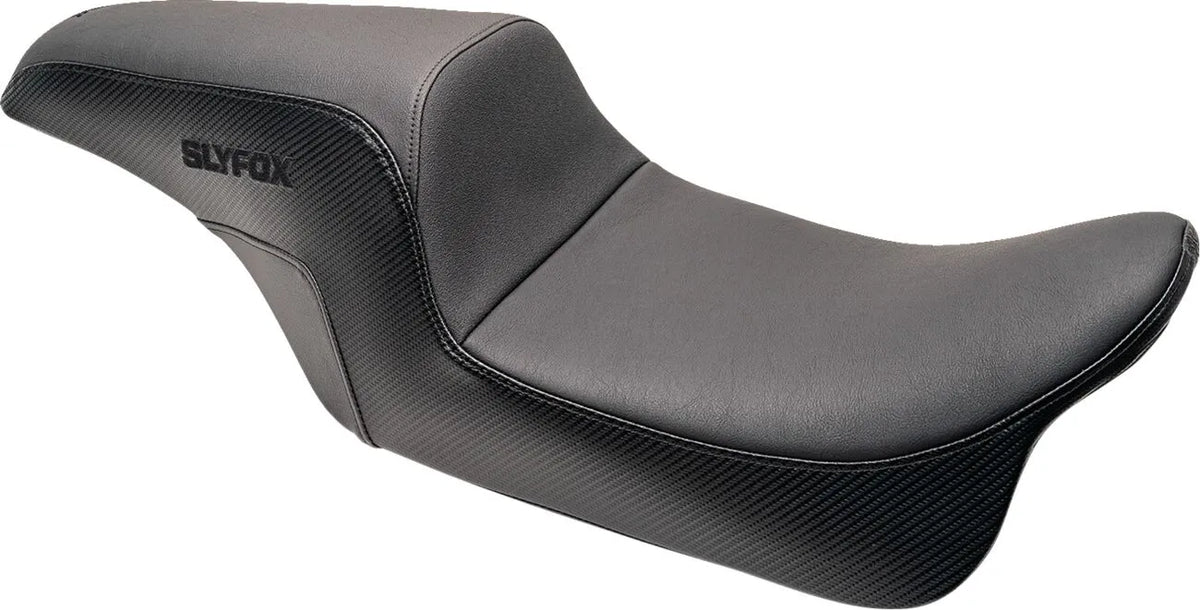 Slyfox Drifter Seat Black Logo for Touring 1997-2007