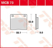 Trw All Round Sintered Metal Brake Pads Set