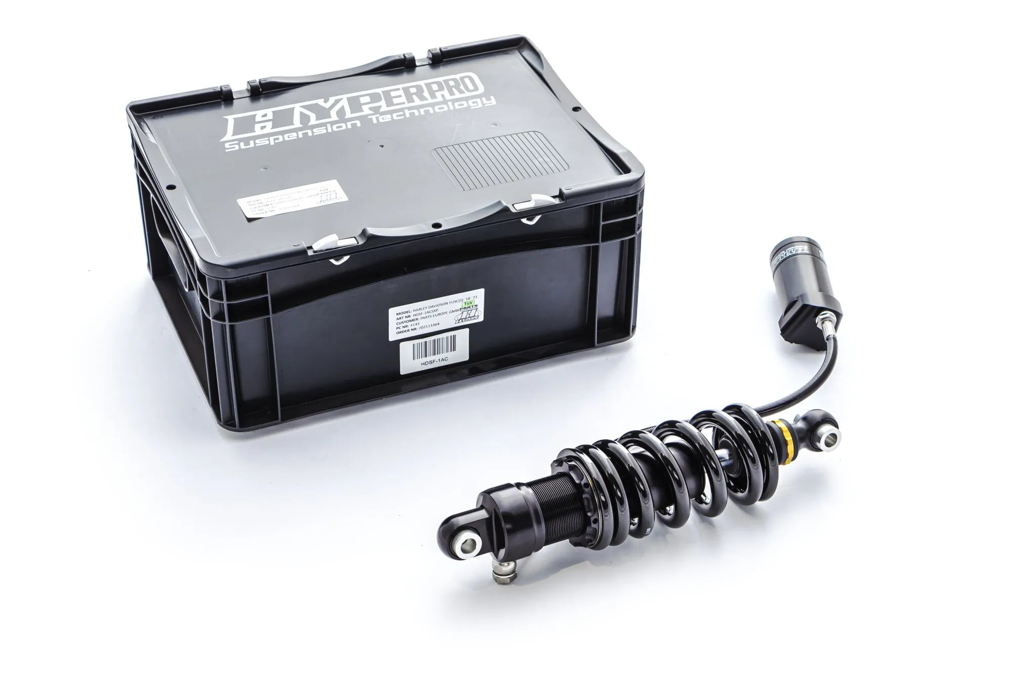 Hyperpro Shock Springs For Harley Davidson