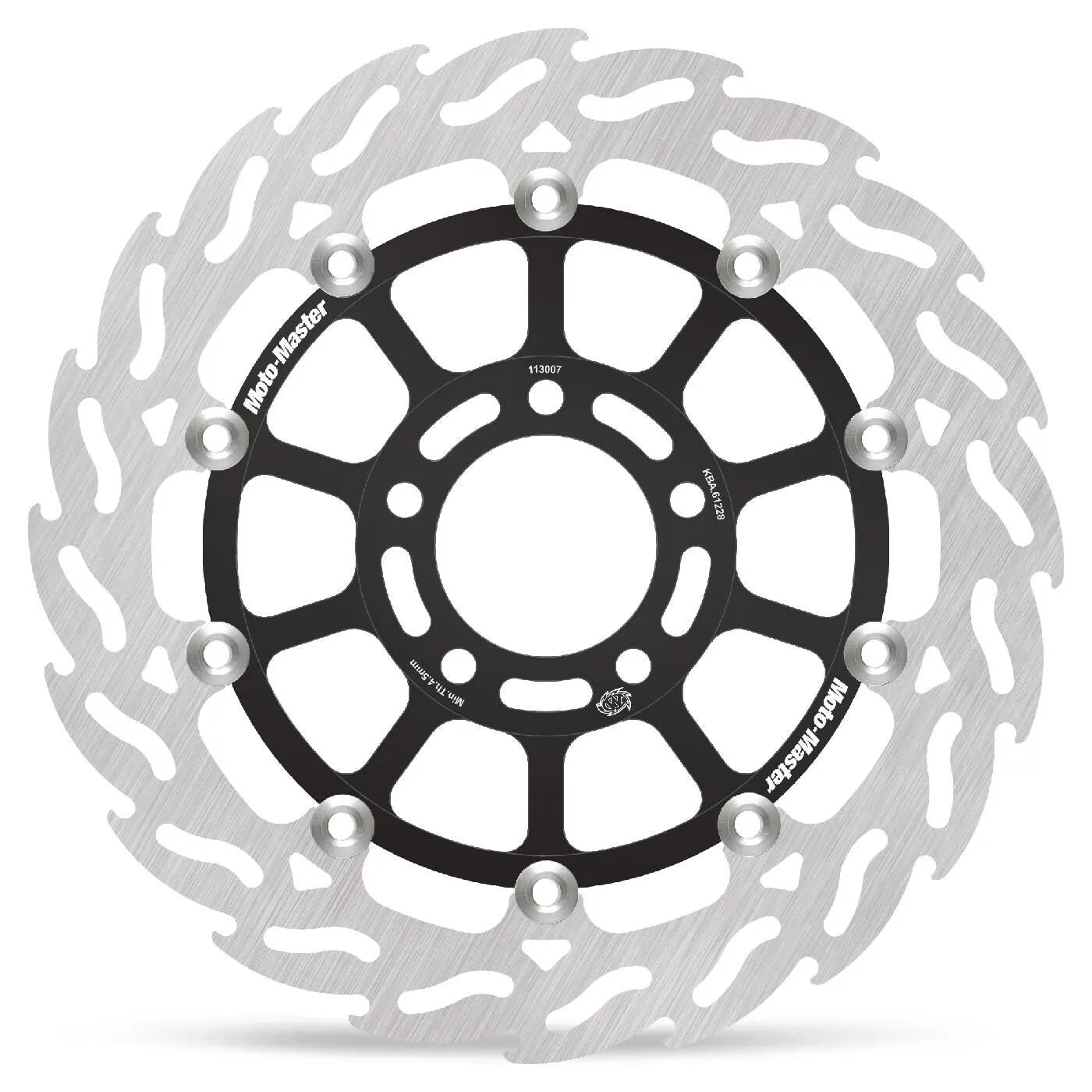 Moto-master Flame Floating Brake Rotor For Motorcycle - Front