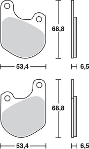 Trw All Round Sintered Metal Brake Pads - Front