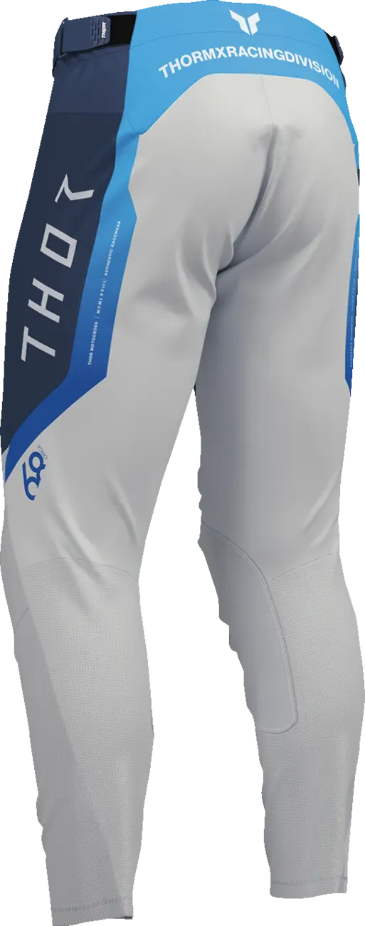 Thor Launchmode Air Raptor Racewear Pants - Light Blue/Gray/Midnight Blue