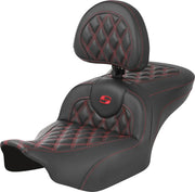 Saddlemen Roadsofa Lattice Stitch Seat - For Harley Davidson