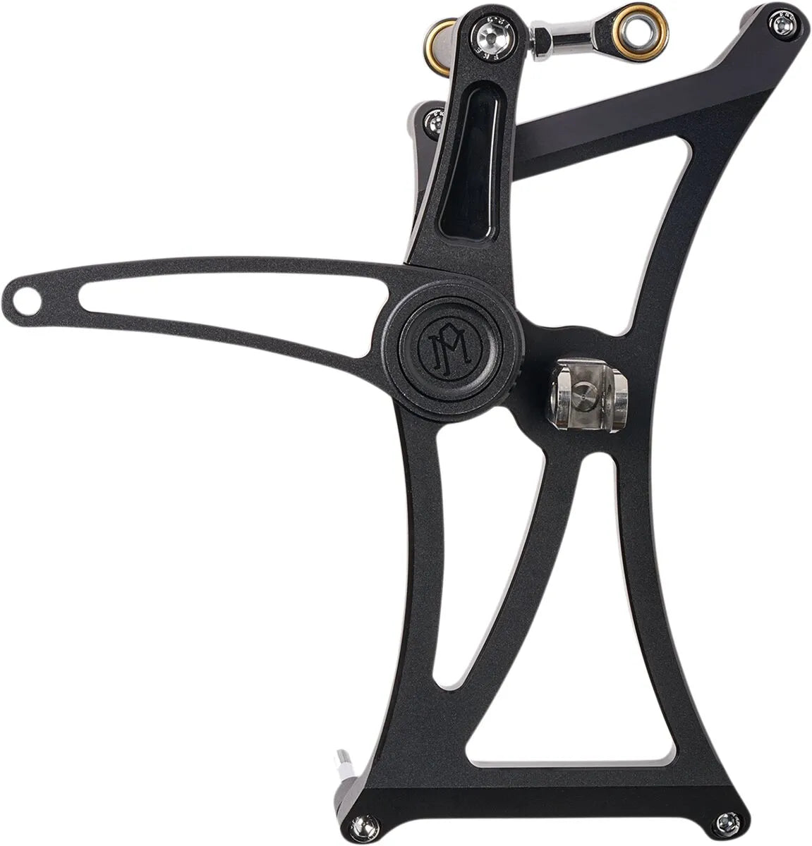 Performance Machine Mid Controls - Black Anodized