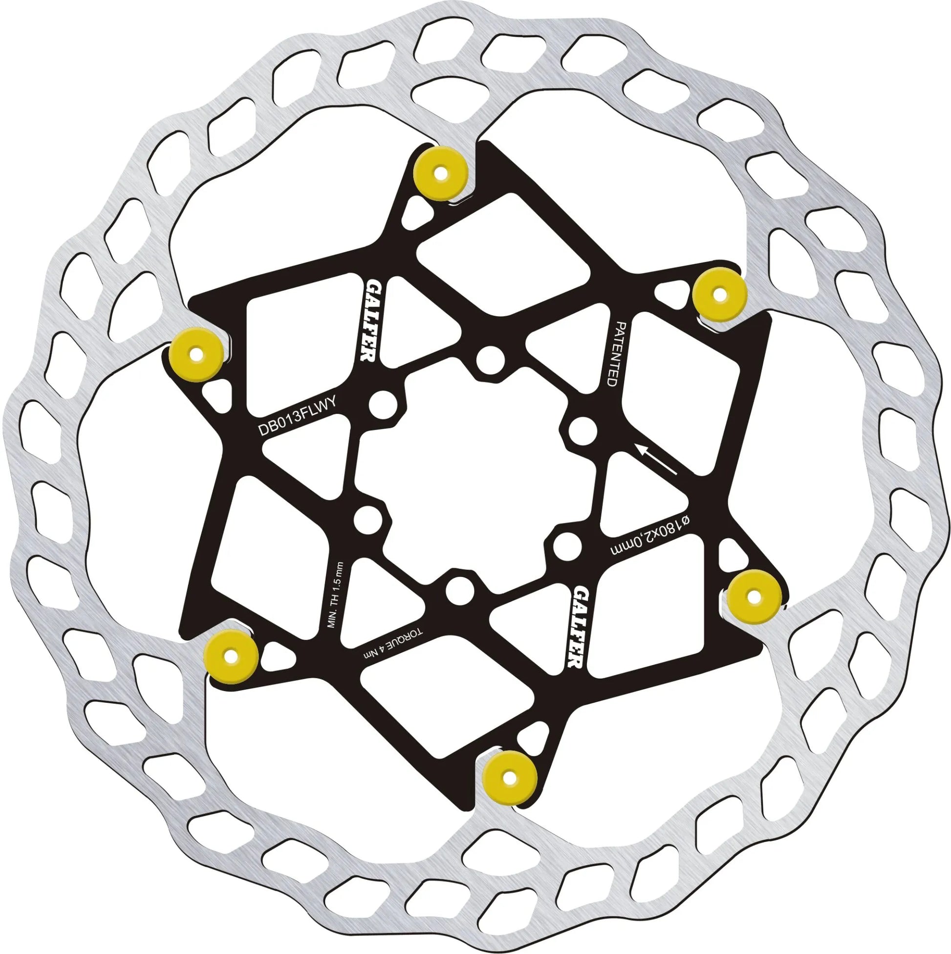 Galfer Floating Wave Brake Rotor