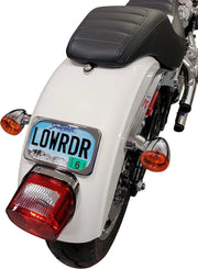Drag Specialties Radius License Plate Mount For 8"+ Fenders