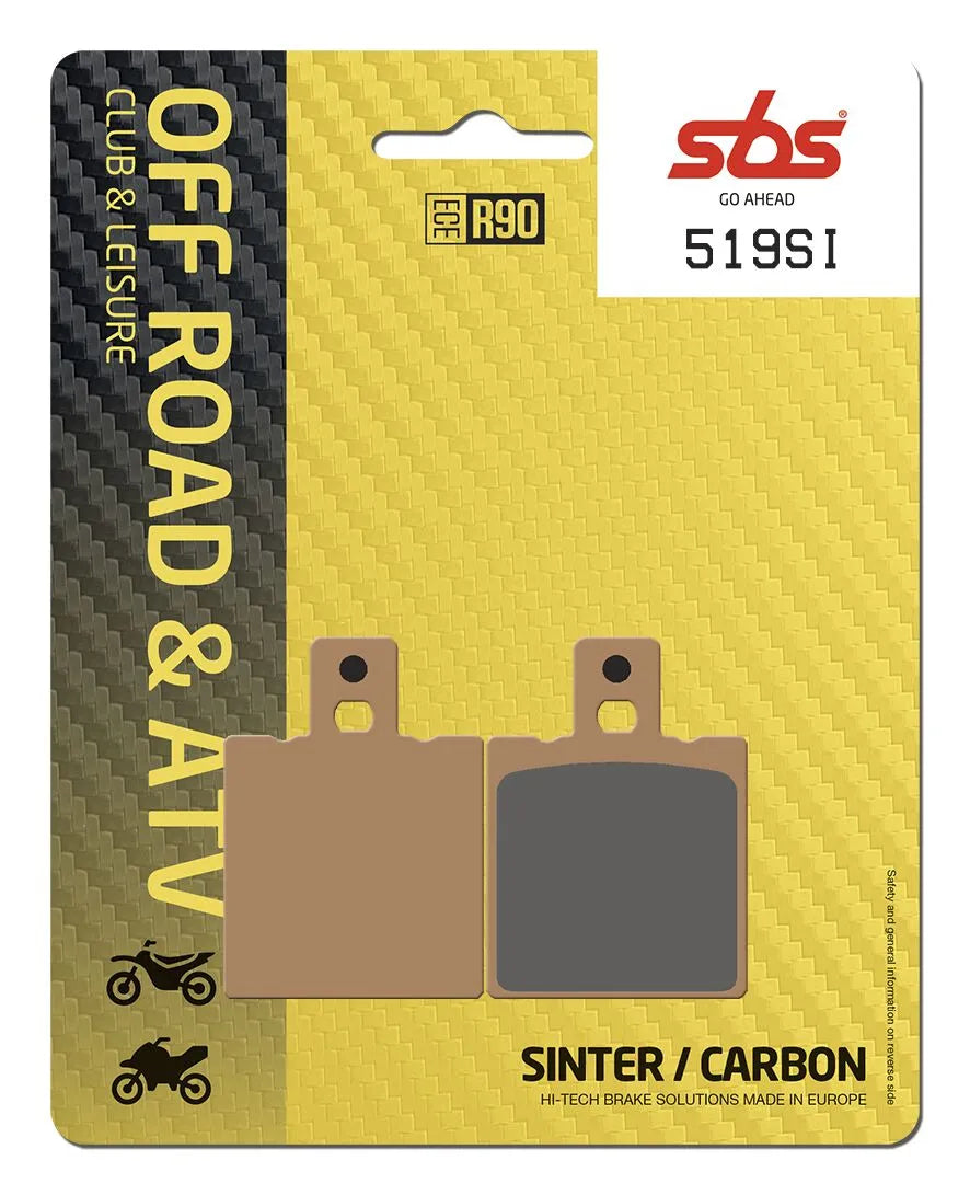 Sbs Si Offroad Sintered Brake Pads - Front & Rear