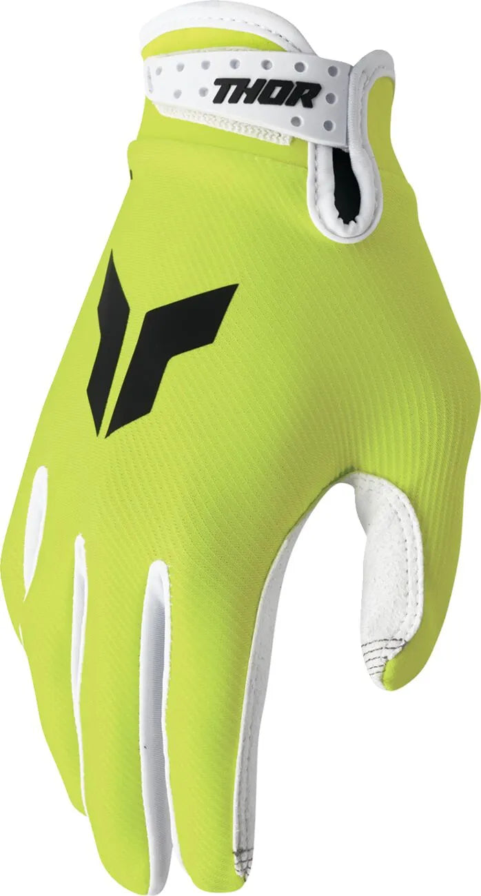 Thor Launchmode Gloves - White/Acid