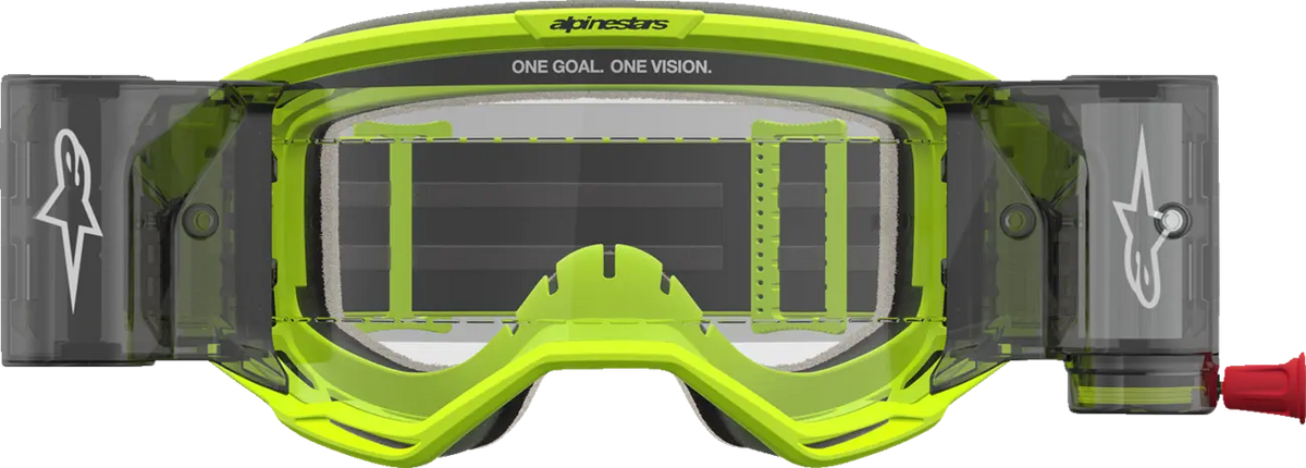 Alpinestars Vision 5 Rora Roll-Off Goggles Yellow Fluo