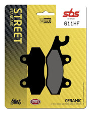 Sbs Hf Street Ceramic Brake Pads For Street & Cruising - Front & Rear