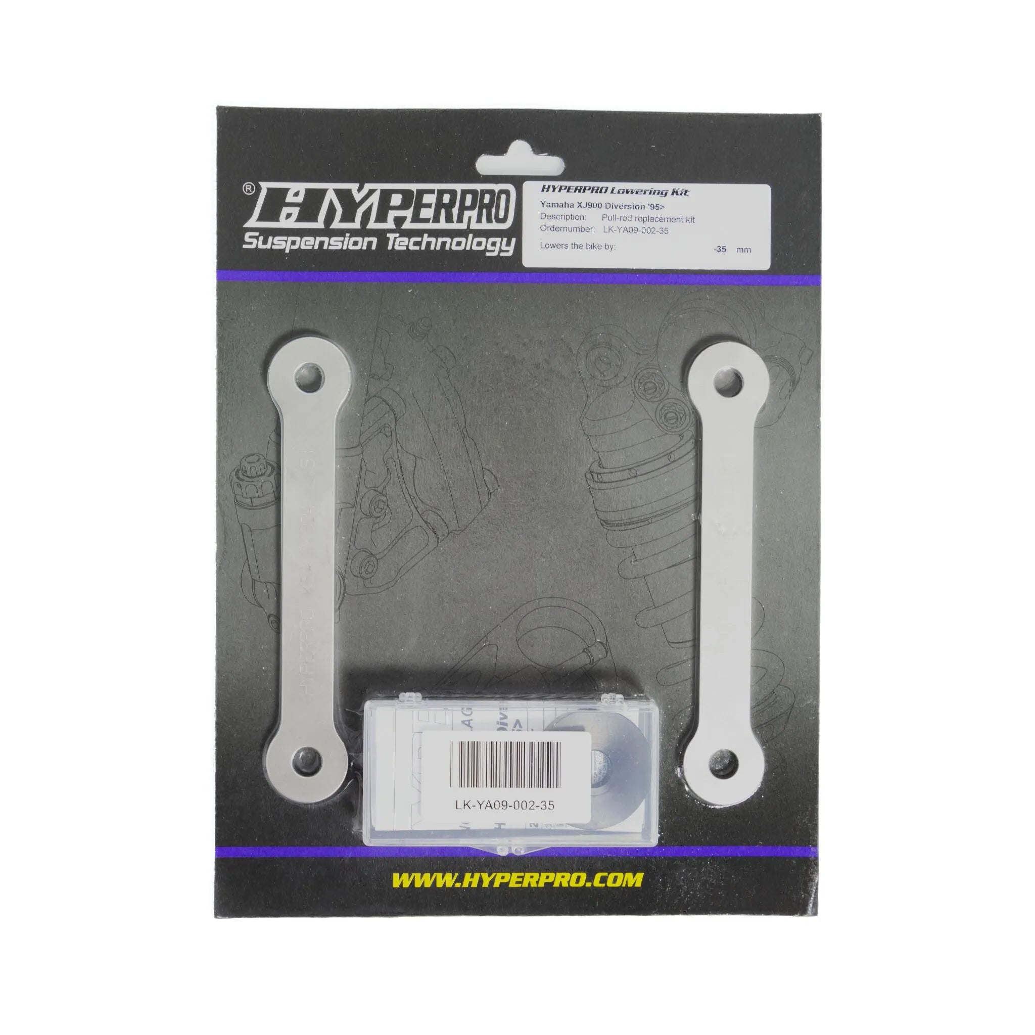 Hyperpro Lowering Kit W/link-system