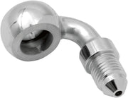 Drag Specialties Chrome Steel Banjo Fitting