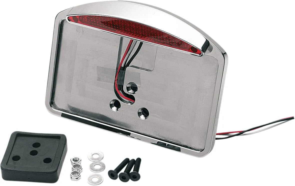 Drag Specialties Led Half-moon Taillight/license Plate Mount