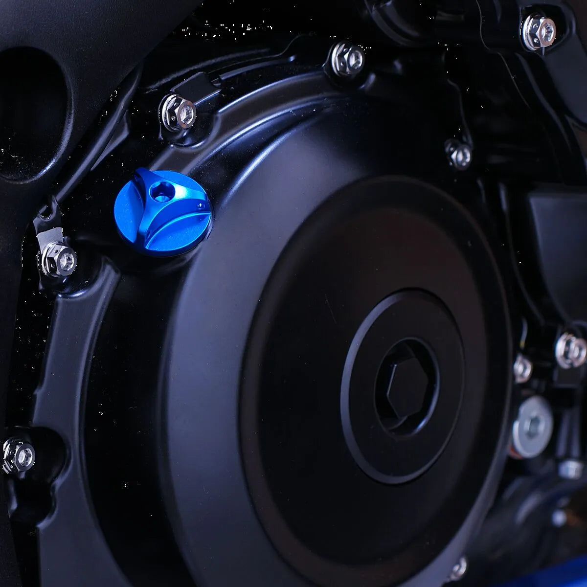 Pro Bolt Aluminum Oil Filler Cap - Blue