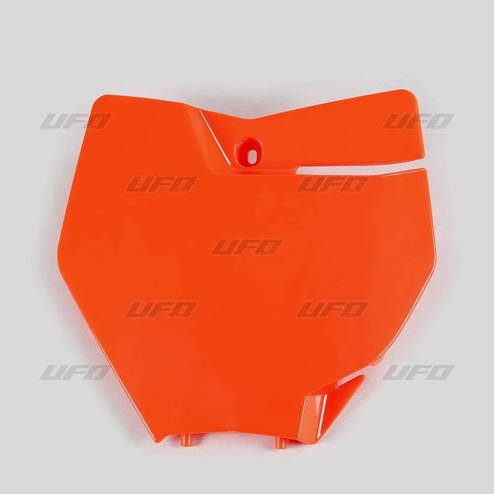 Ufo Front Number Plate For Ktm Orange