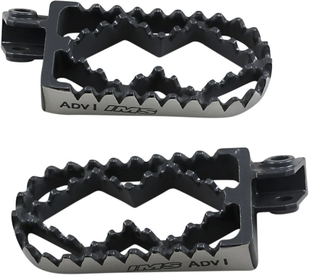 Ims Adventure Series Foot Pegs - Stainless Steel