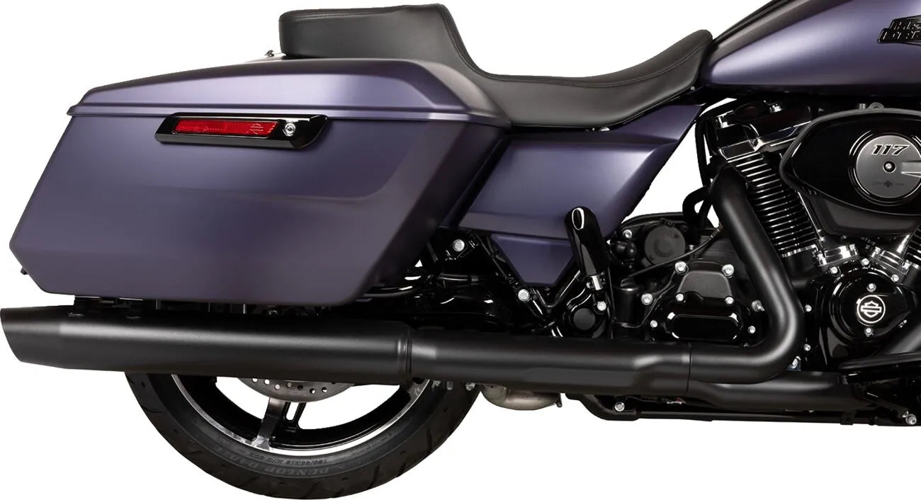 Drag Specialties Predator Extended Reach 2-up Seat - For Harley Davidson