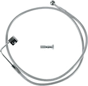 Drag Specialties Stainless Steel Brake Line Kit - Rear