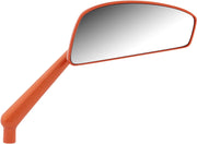 Arlen Ness Tearchop Mirror - Orange Billet Aluminum