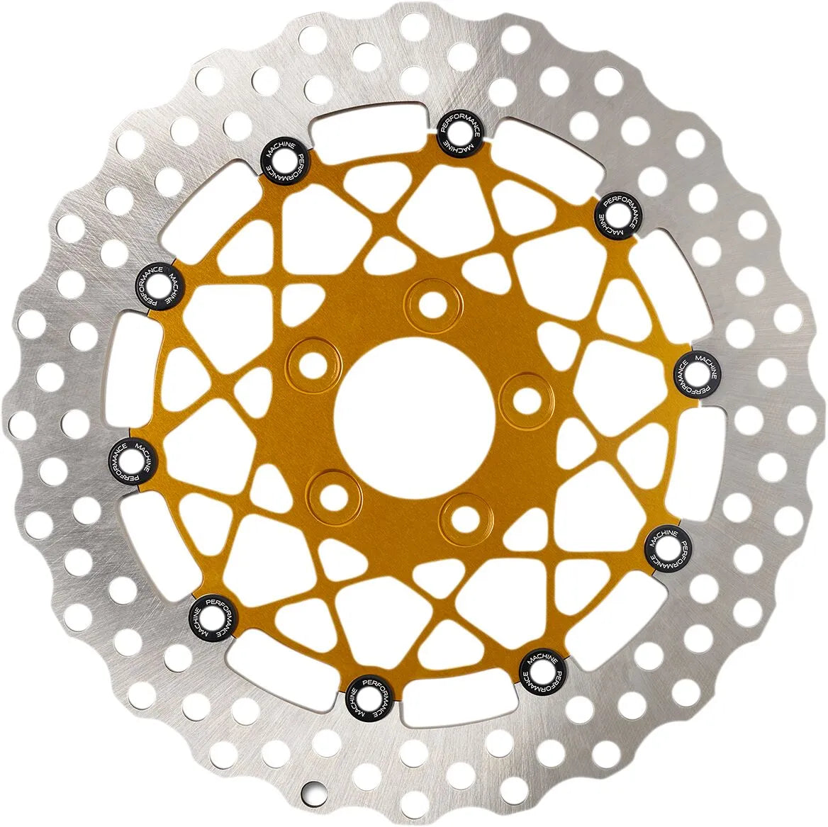 Performance Machine Two-piece Brake Rotor For Pm Wheels - Front
