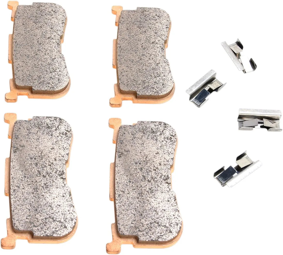 Drag Specialties Sintered Metal Brake Pads For Harley/buell - Rear