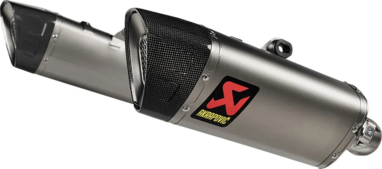 Akrapovic Slip-on Line Mufflers - Titanium/carbon Fiber - ECE Street Legal Approved